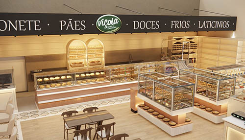 ideias de decoração de padaria simples e barata