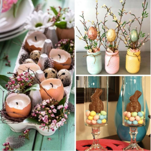 decoração de Páscoa