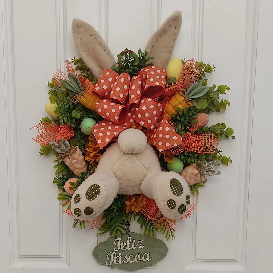 ideias criativas decoração de páscoa para sala
