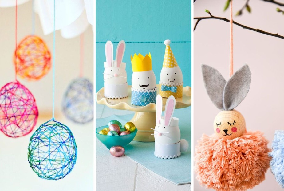 decoração de Páscoa DIY
