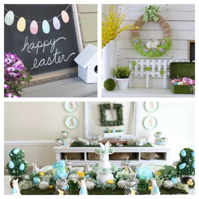 decoração de Páscoa DIY