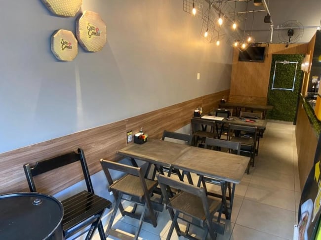 decoração de pizzaria