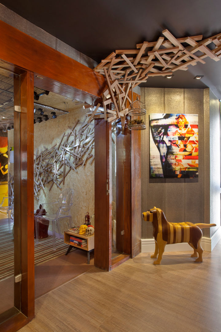 decoração de recepção de hotel