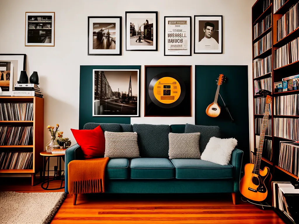 decoração sala de música vs estúdio profissional