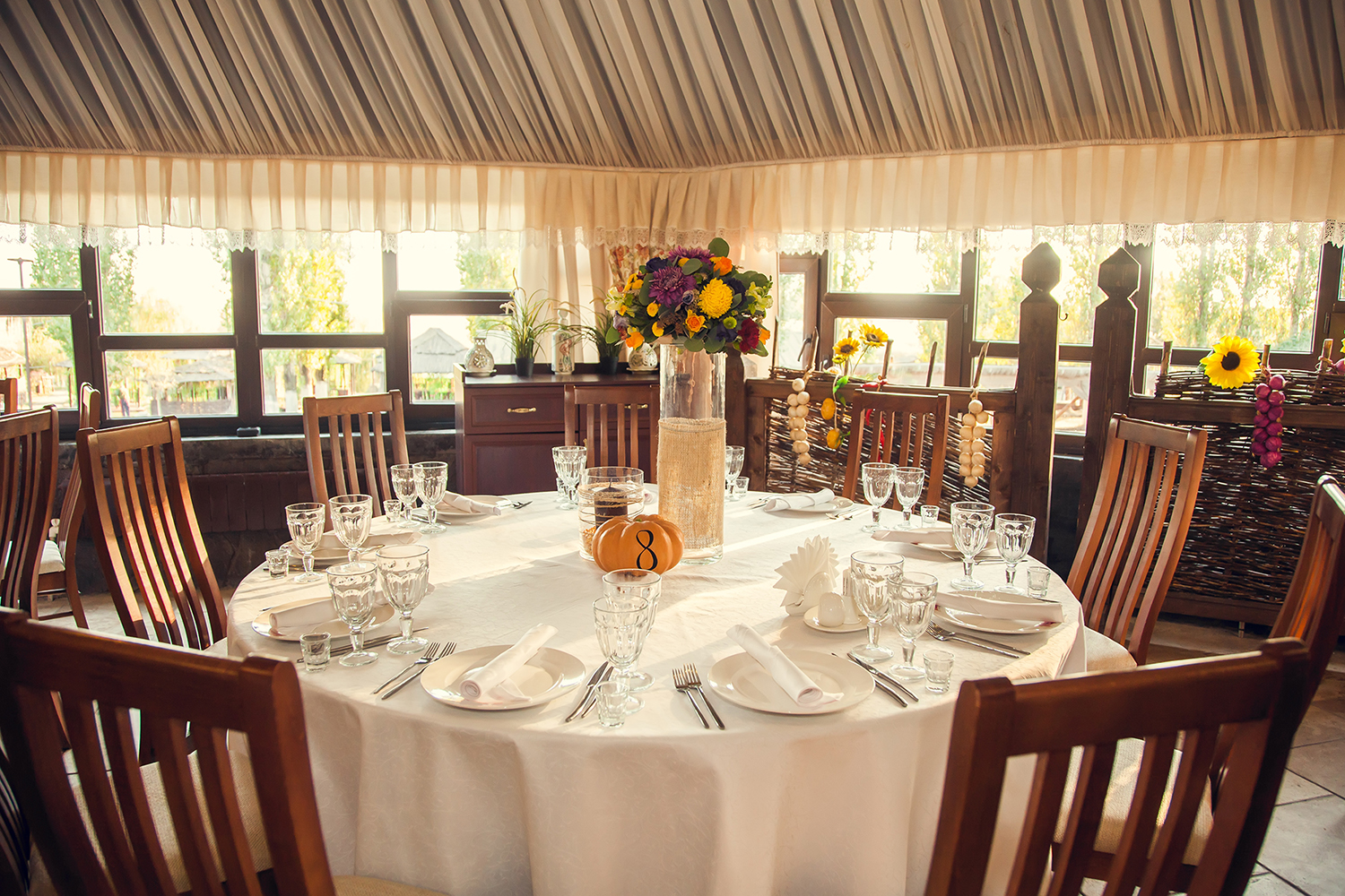 ideias de decoração para salão de festas simples