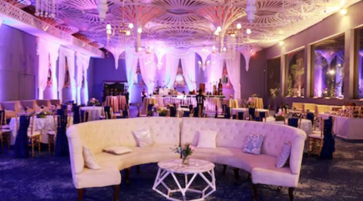 decoração de salão de festas rústico vs moderno