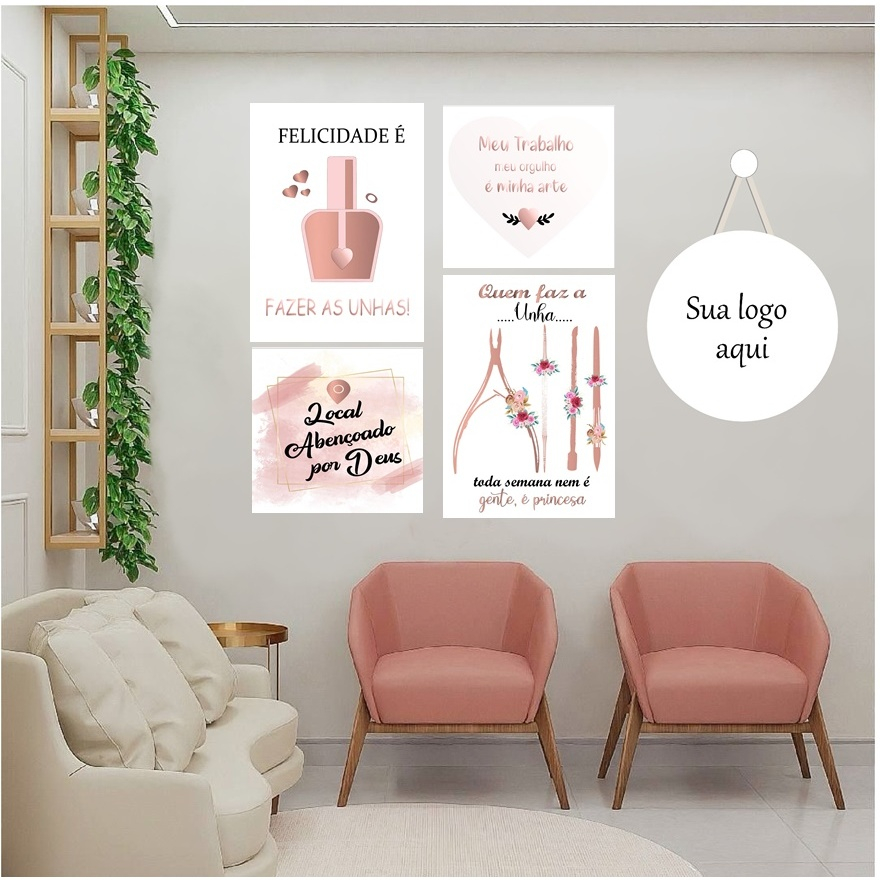 ideias decoração salão de beleza