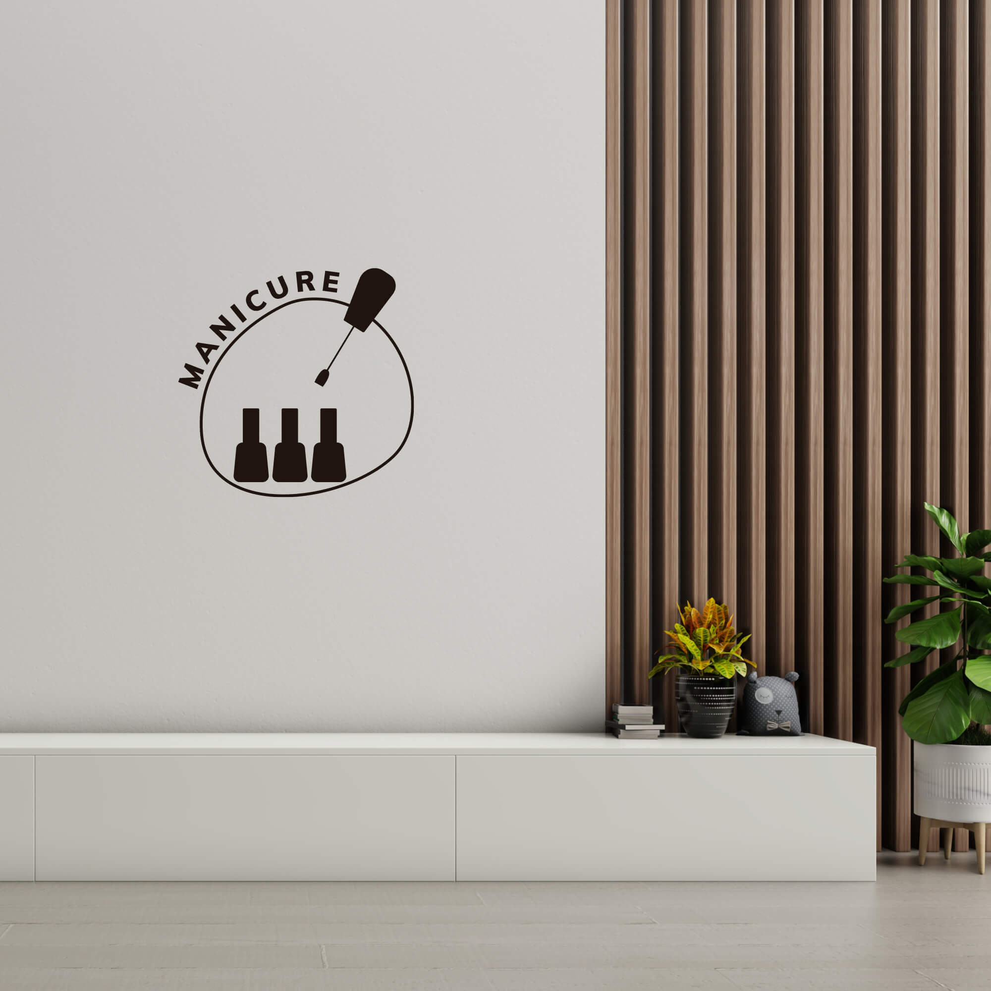 cantinho da manicure decorado