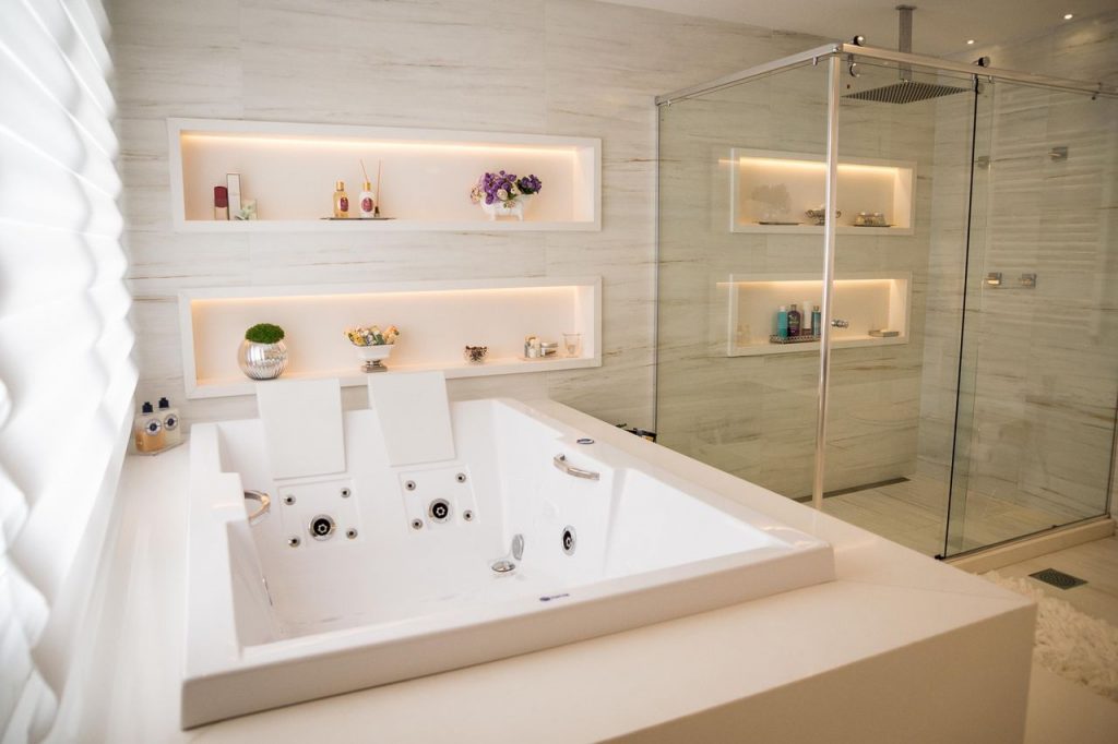 decoração de spa em casa