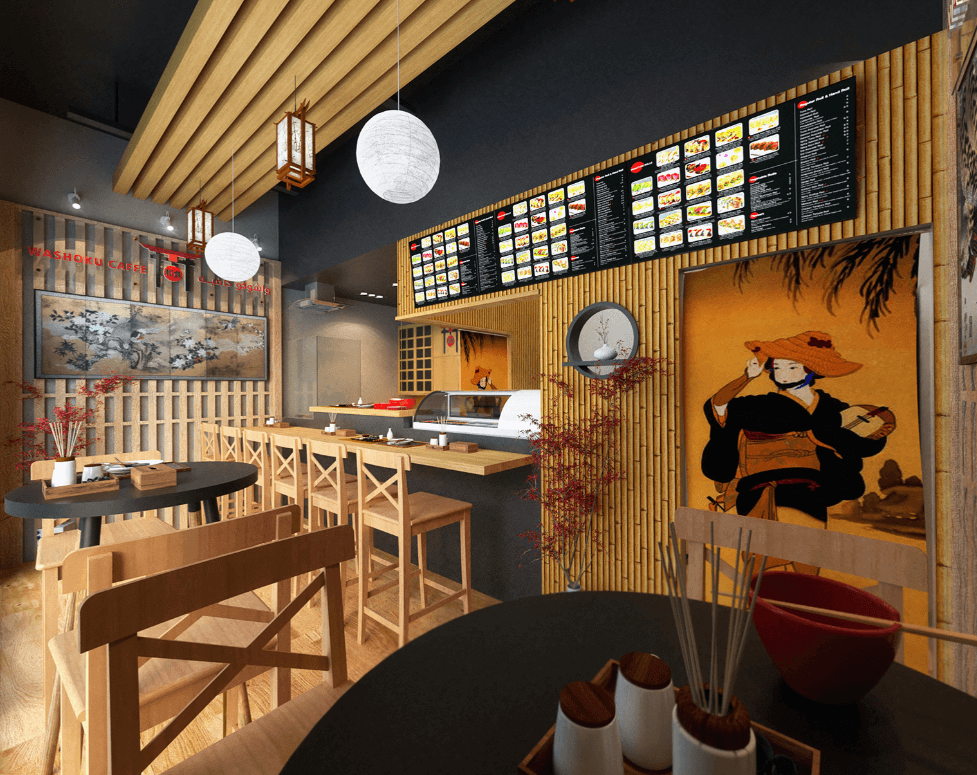 5 Estilos de Decoração para seu Sushi Bar