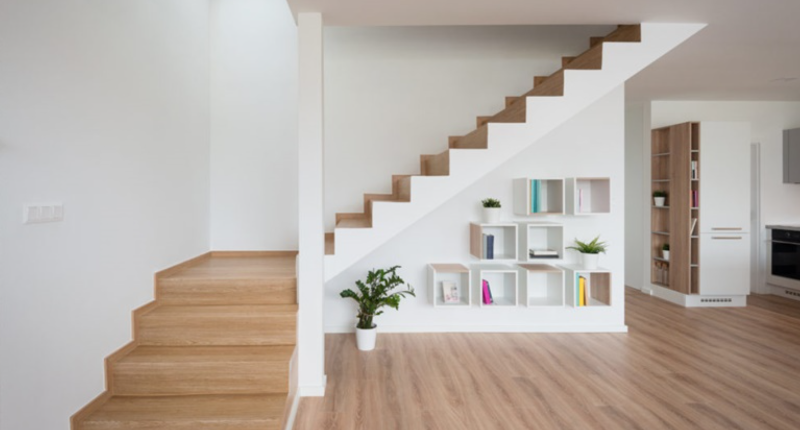 como decorar escada pequena interna