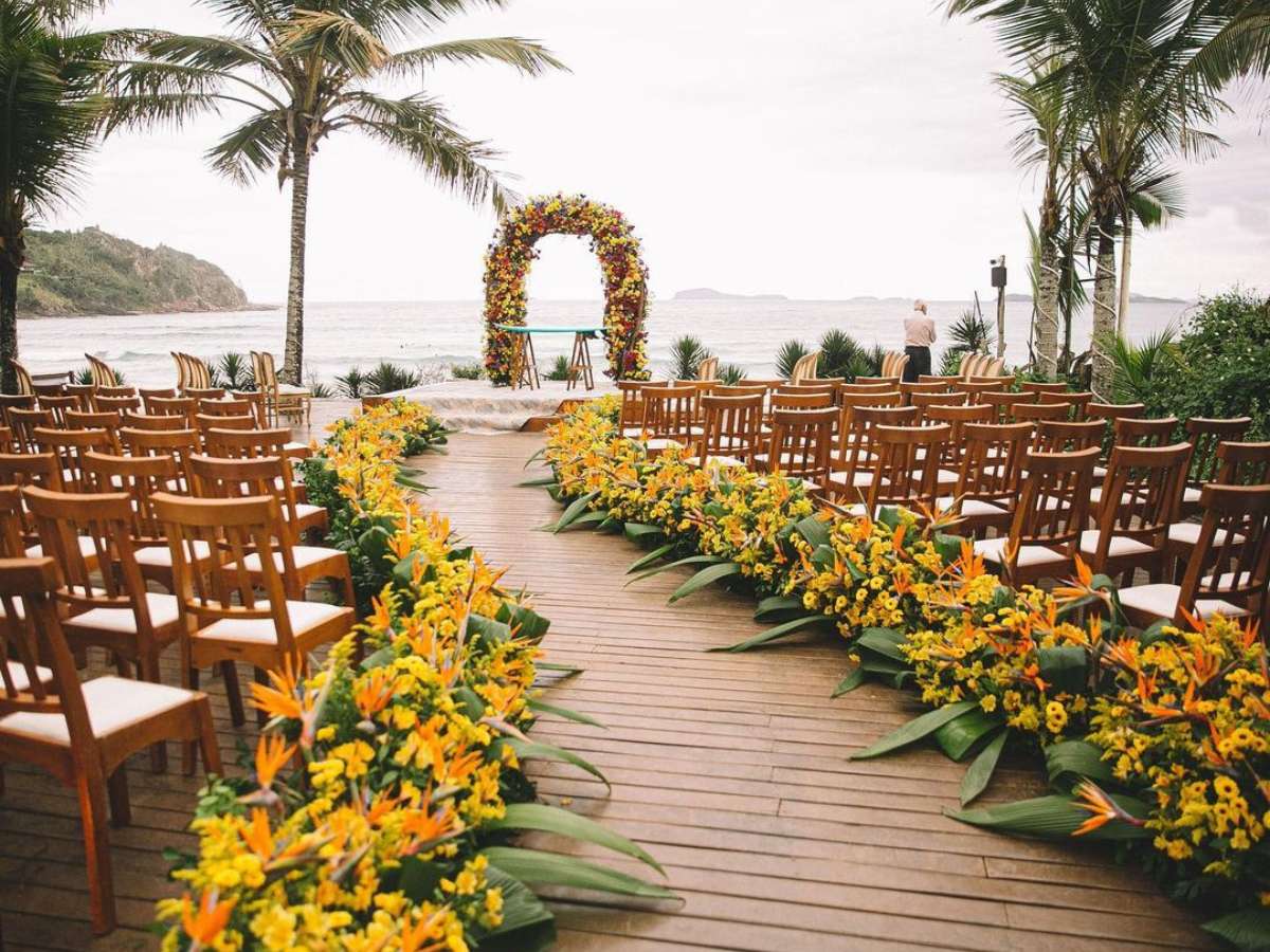 decoracao igreja casamento simples