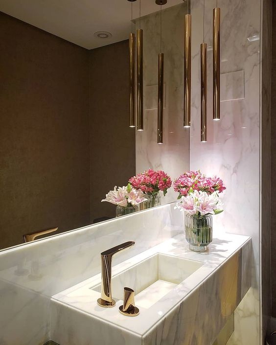 decoracao lavabo