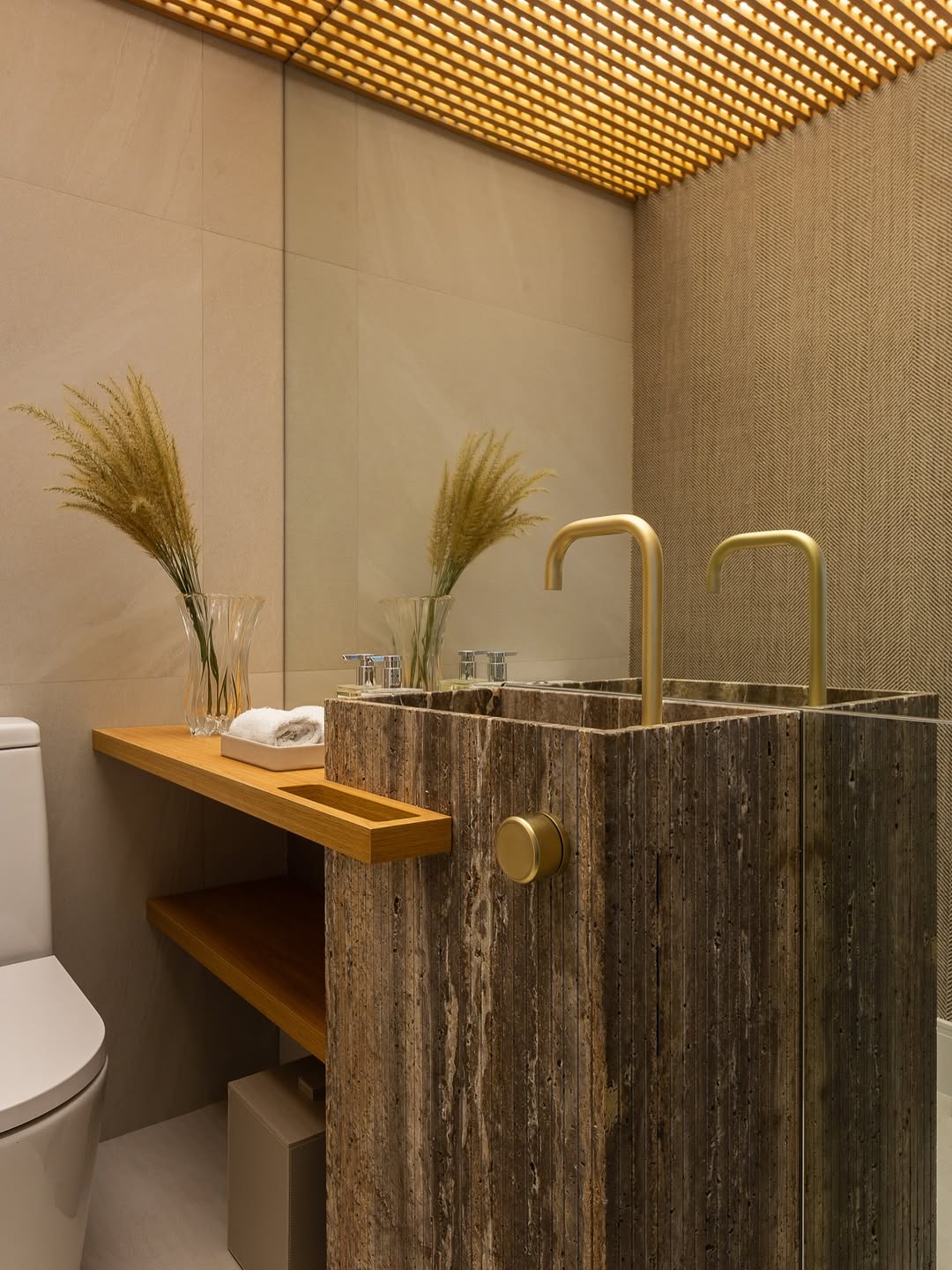 ideias de decoração para lavabo pequeno