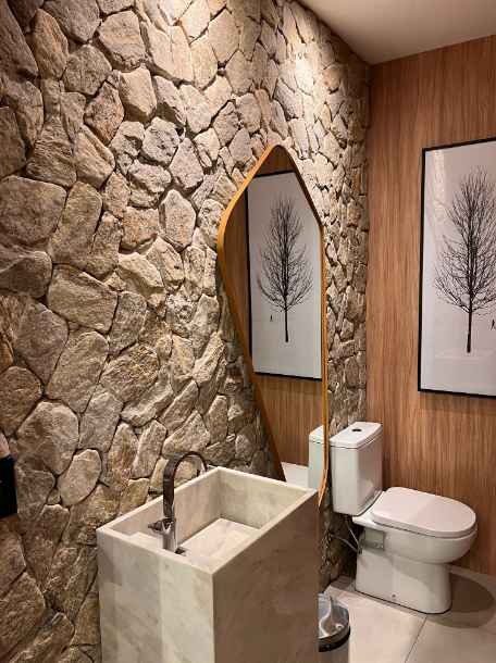 como escolher papel de parede para lavabo