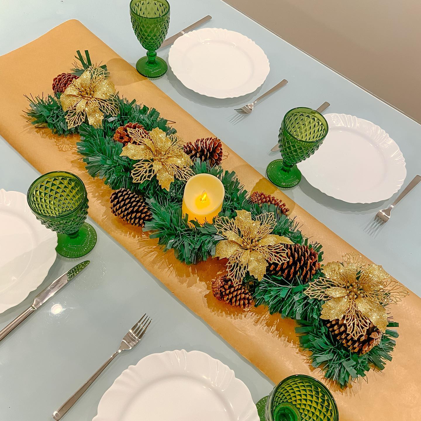 erros comuns ao montar mesa de natal