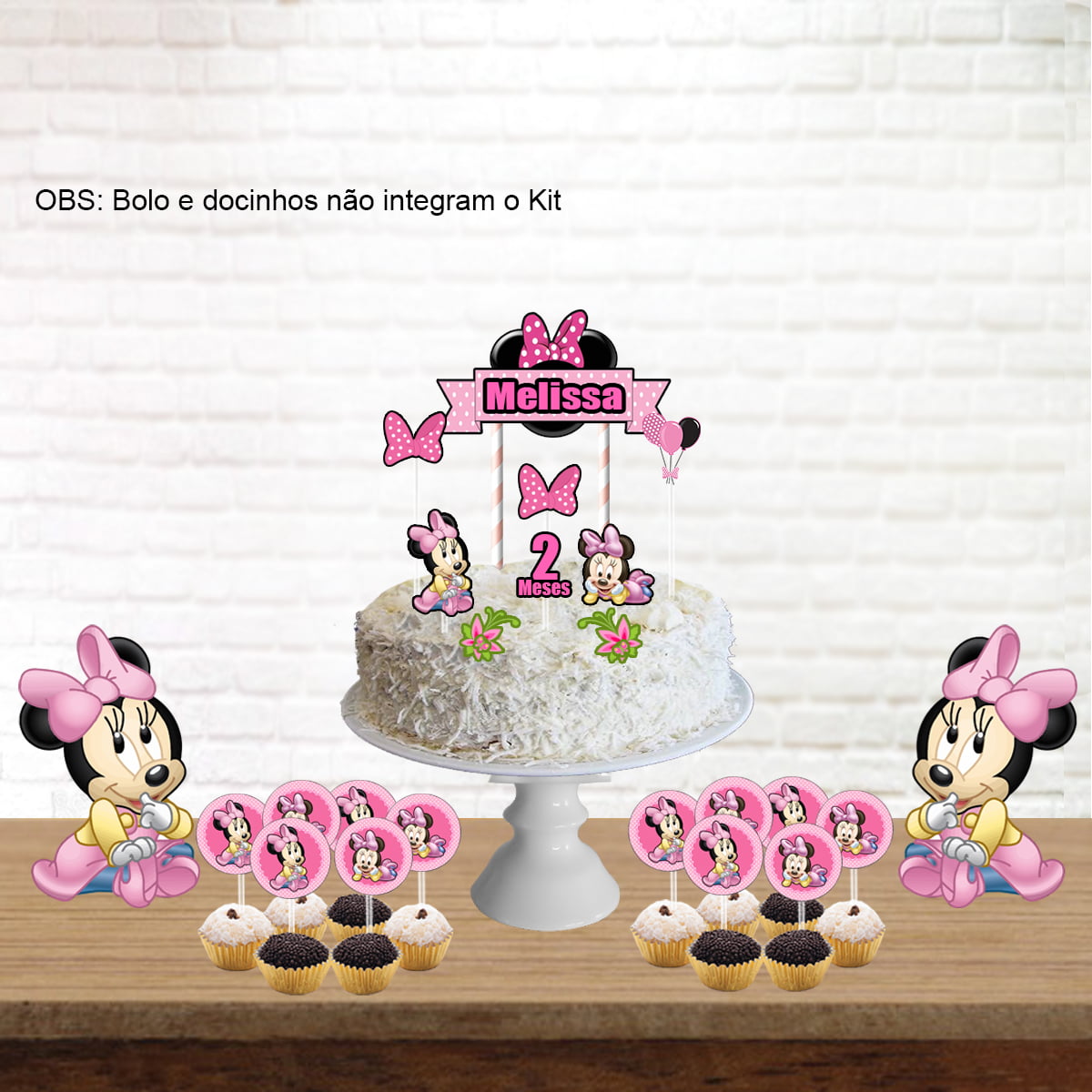 quanto custa decoração completa festa minnie