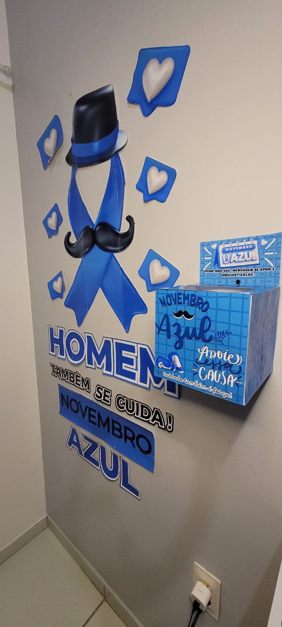 Brindes personalizados para a campanha Novembro Azul