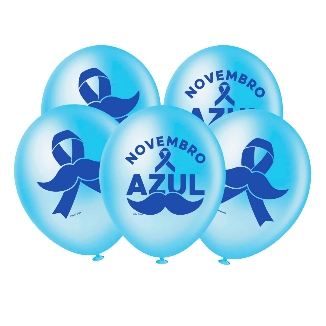 decoracao novembro azul
