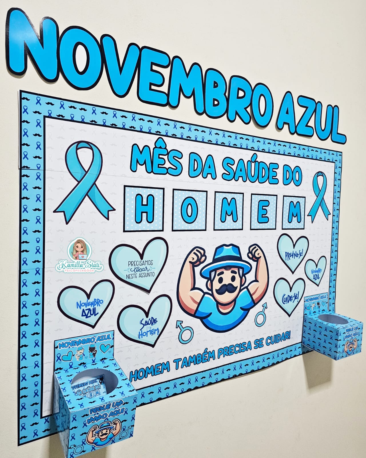 DIY: Como fazer laços e bigodes para o Novembro Azul