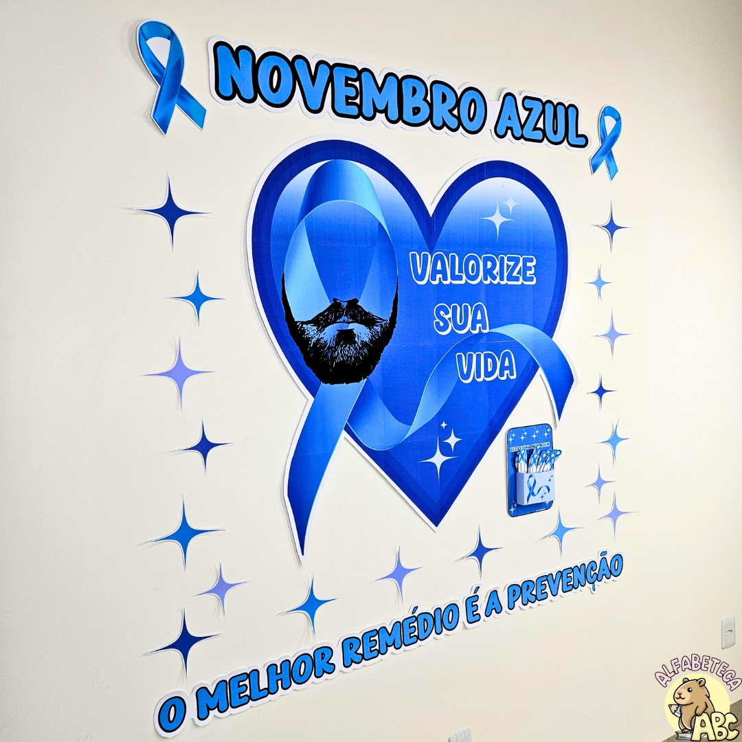 Brindes personalizados para a campanha Novembro Azul