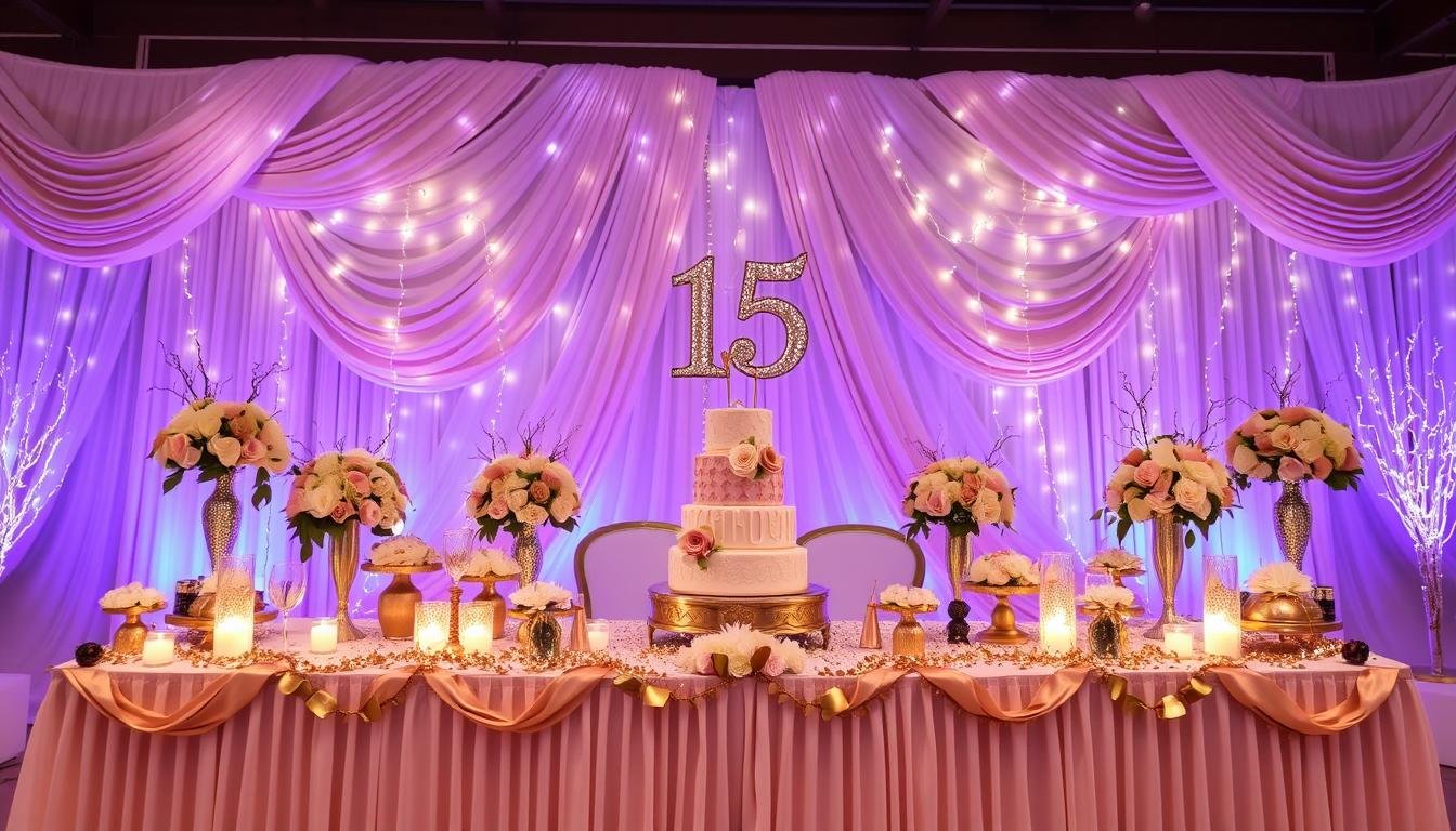 decoracao para festa 15 anos