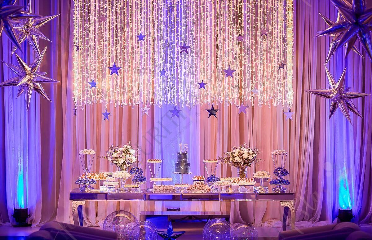 decoração festa 15 anos jardim encantado vs balada