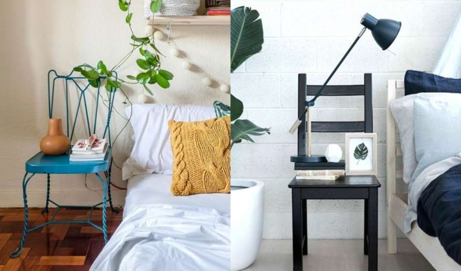 ideias criativas para decorar mesa de cabeceira