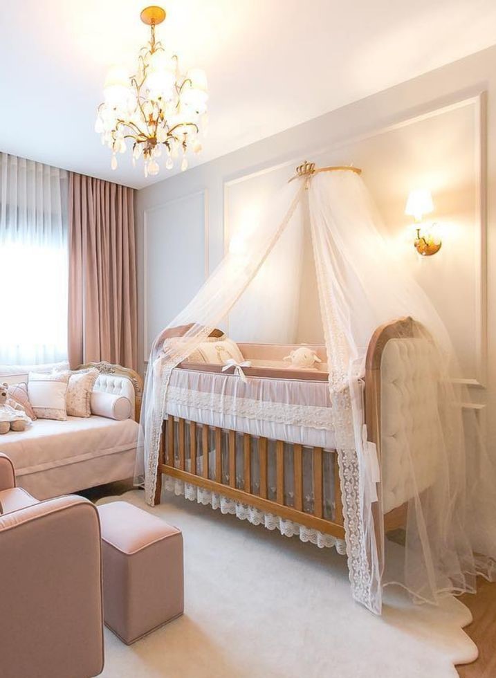como economizar decoração quarto bebê menina