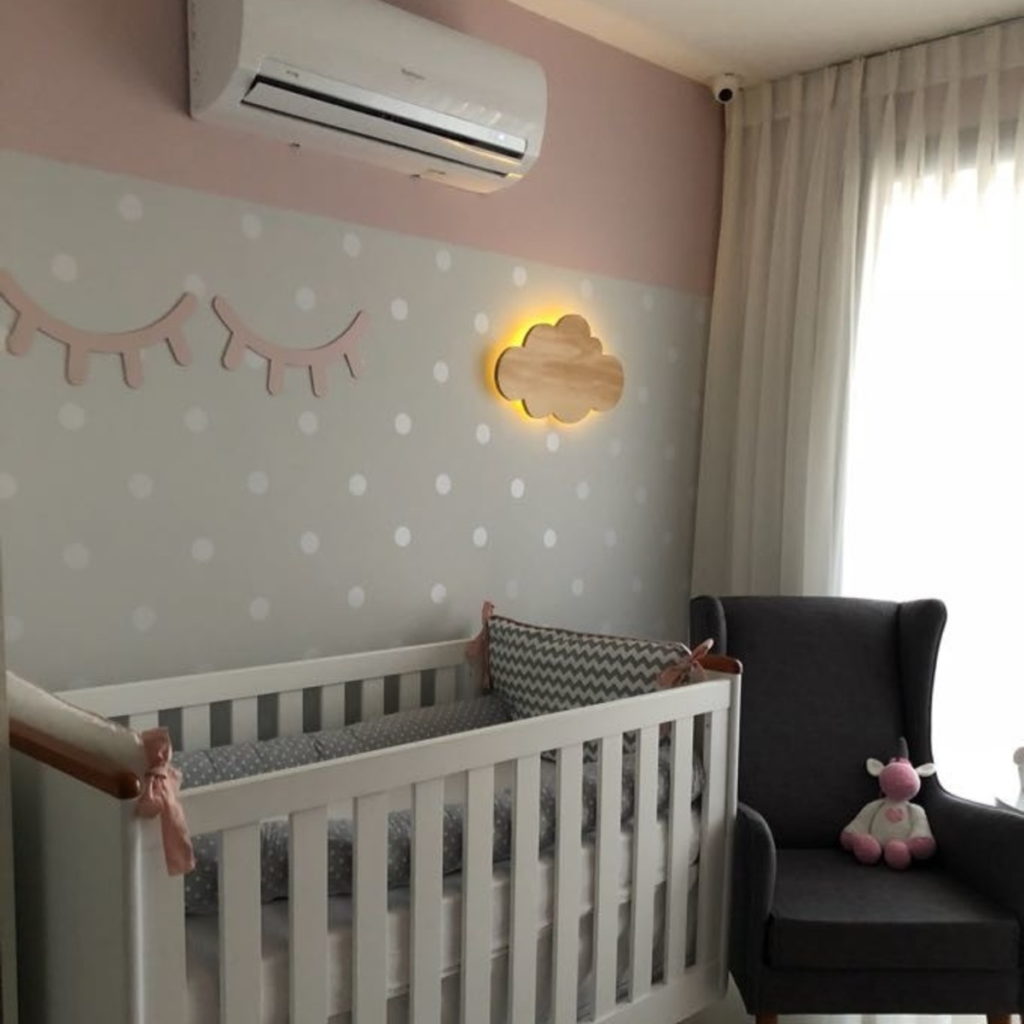 ideias criativas decoração quarto bebê menina