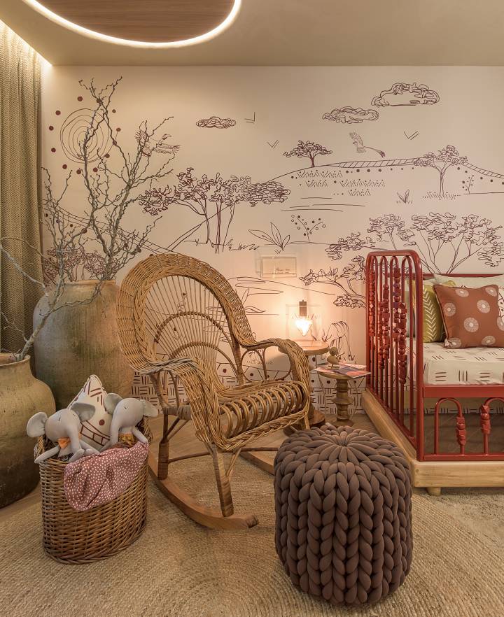 como economizar decoração quarto bebê menina