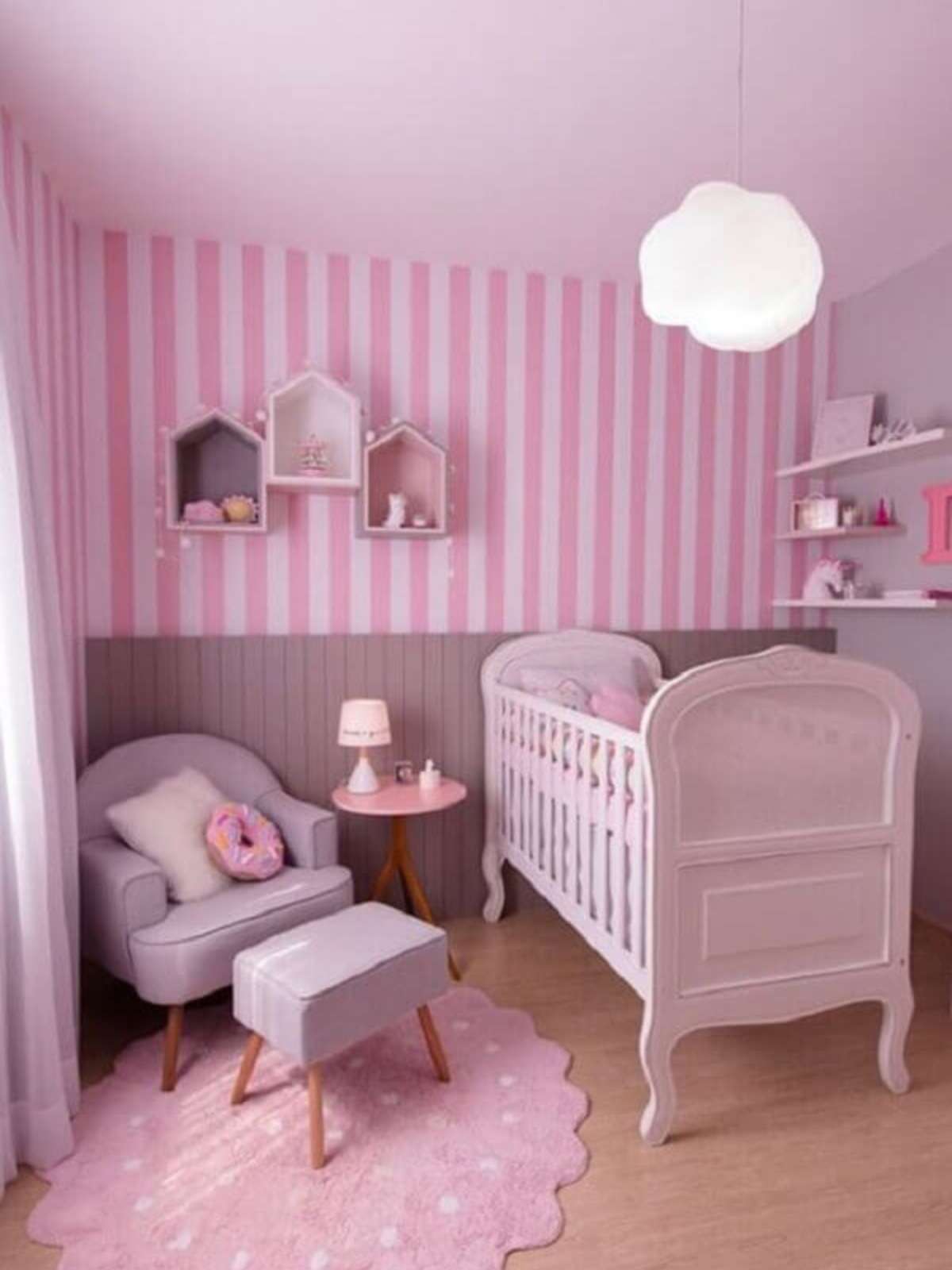 erros comuns decorar quarto bebê menina pequeno