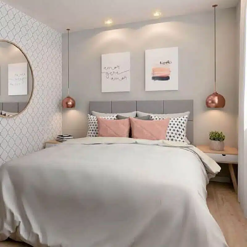 Guia completo dos estilos de decoração de quarto feminino
