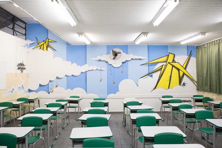 ideias criativas decoração sala de aula infantil