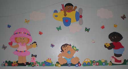 ideias criativas decoração sala de aula infantil