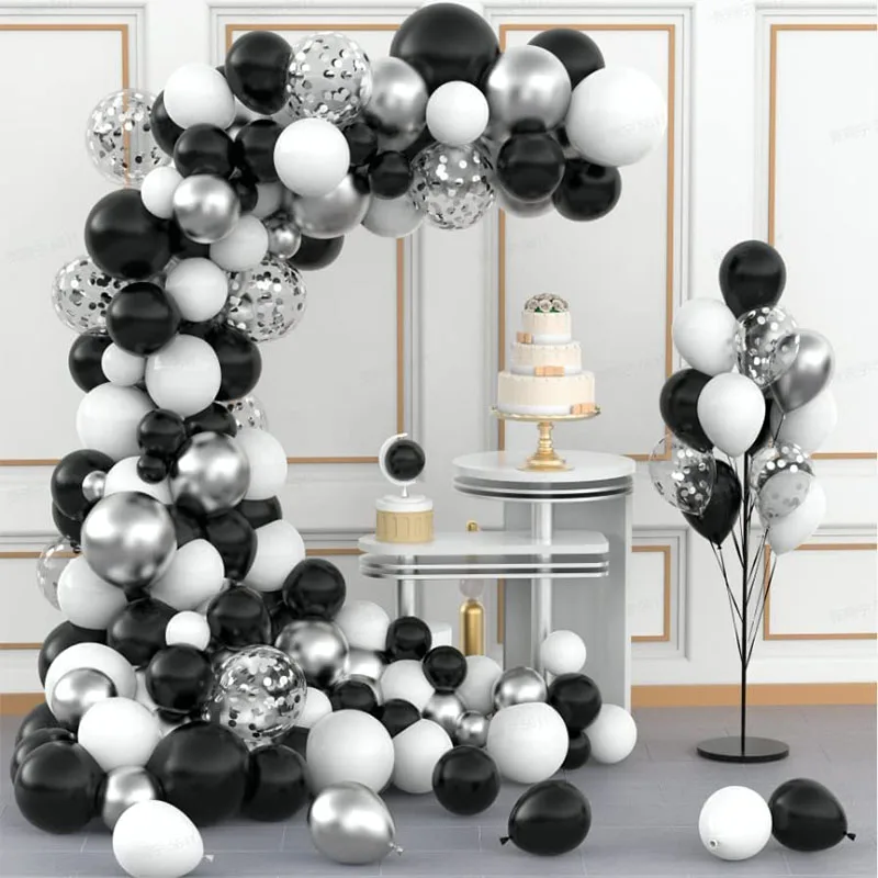 decoração preto e branco cozinha