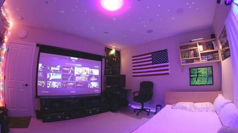 ideias de decoração quarto gamer pequeno