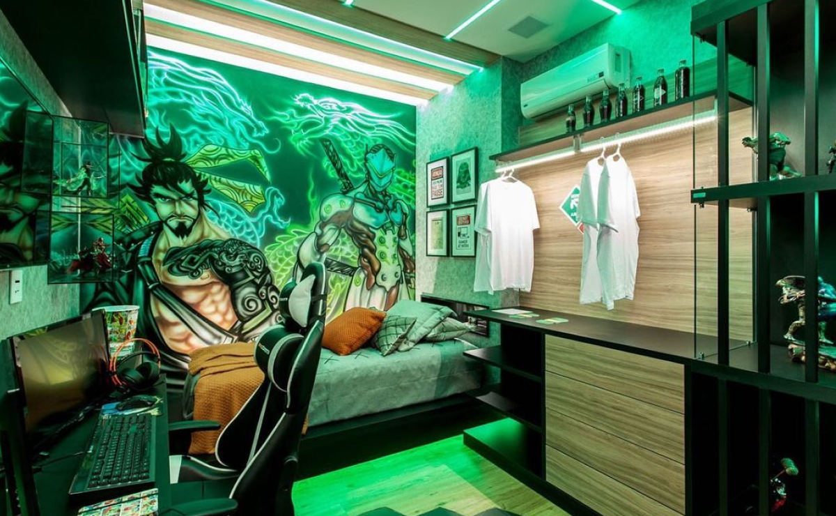 quanto custa decorar um quarto gamer