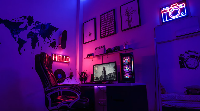 decoracao quarto gamer