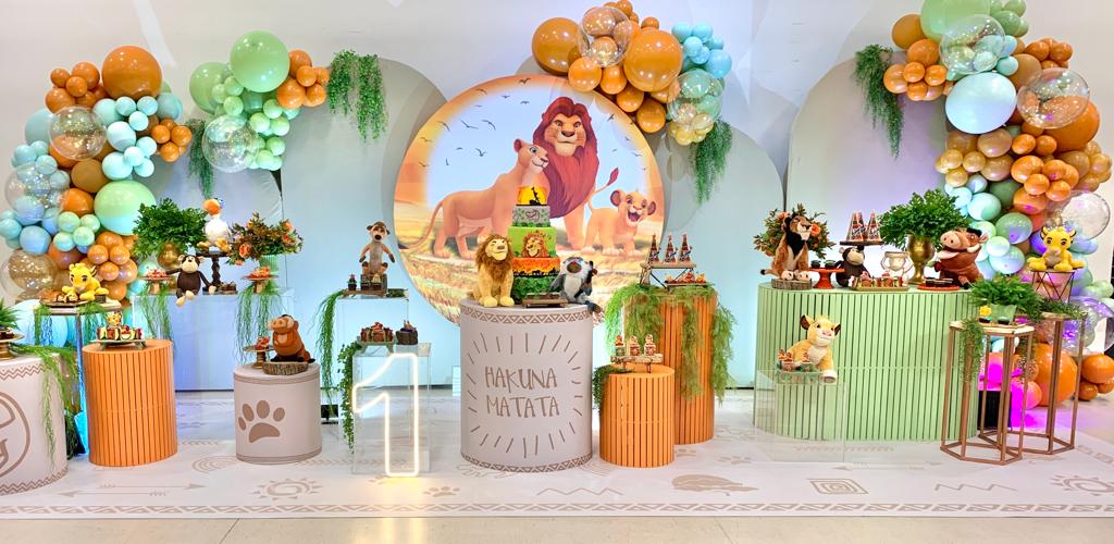 decoração rei leão provençal