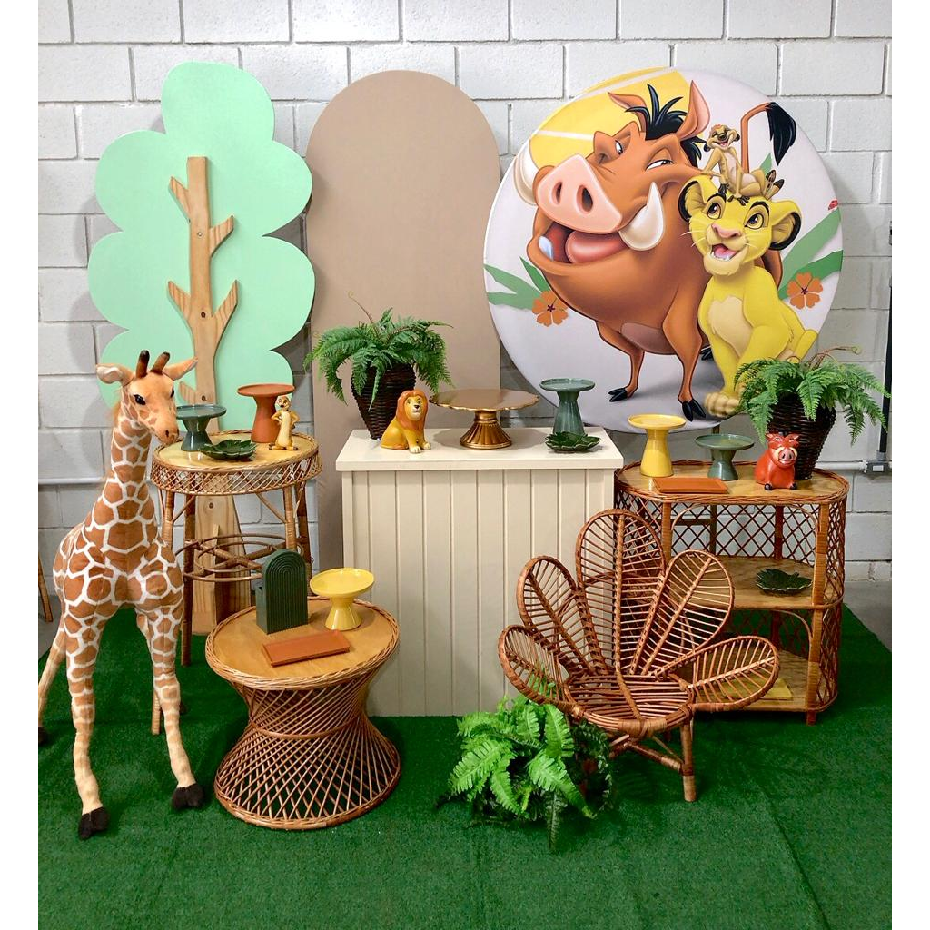 decoração rei leão pocket party