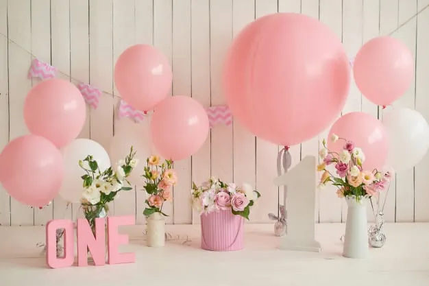 decoracao rosa simples