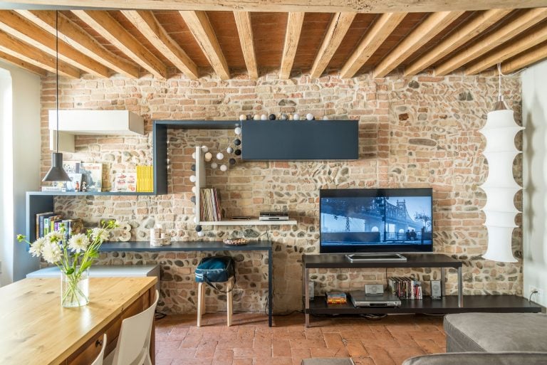 decoração rústica quarto