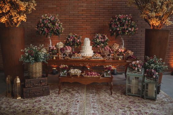 decoracao rustica para casamento