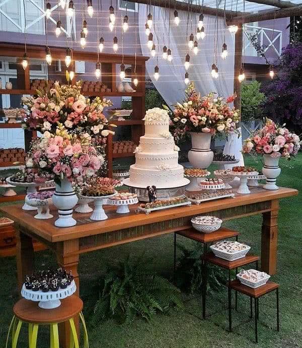 decoracao rustica para casamento