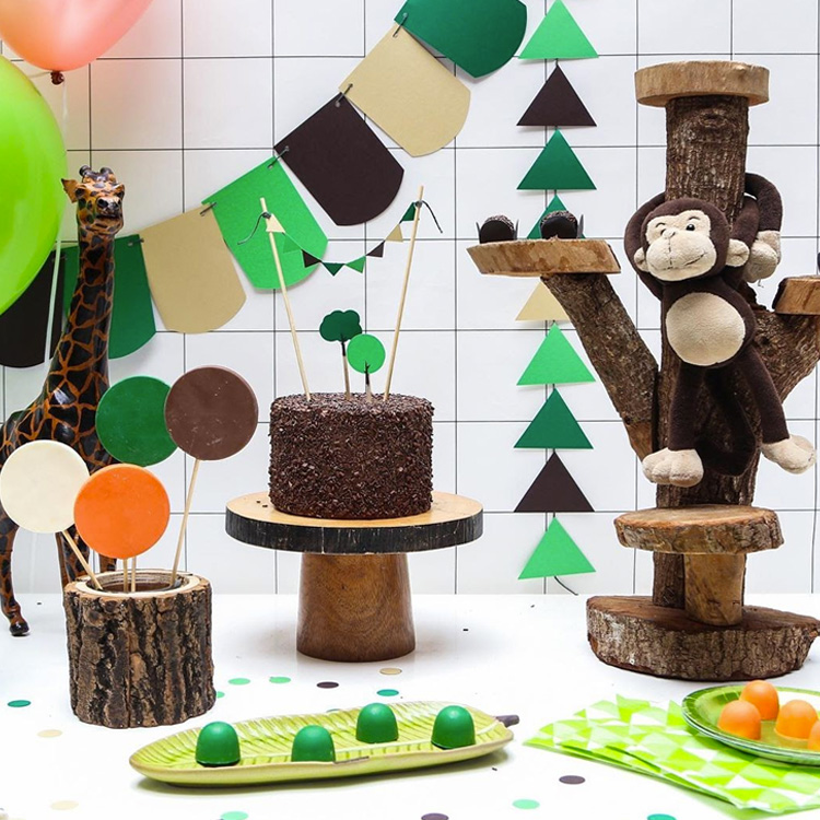 quanto custa uma decoração de festa safari para menino