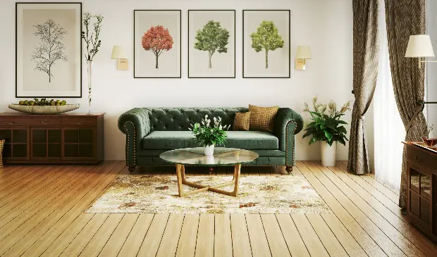 quadros sala bege