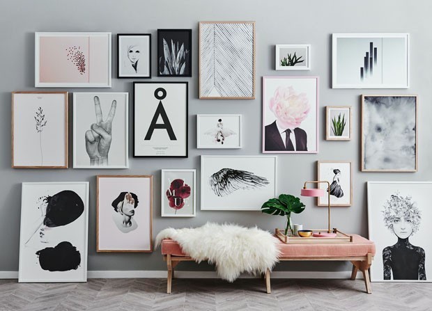 gallery wall sala
