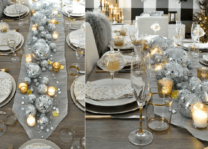 decoracao simples ano novo