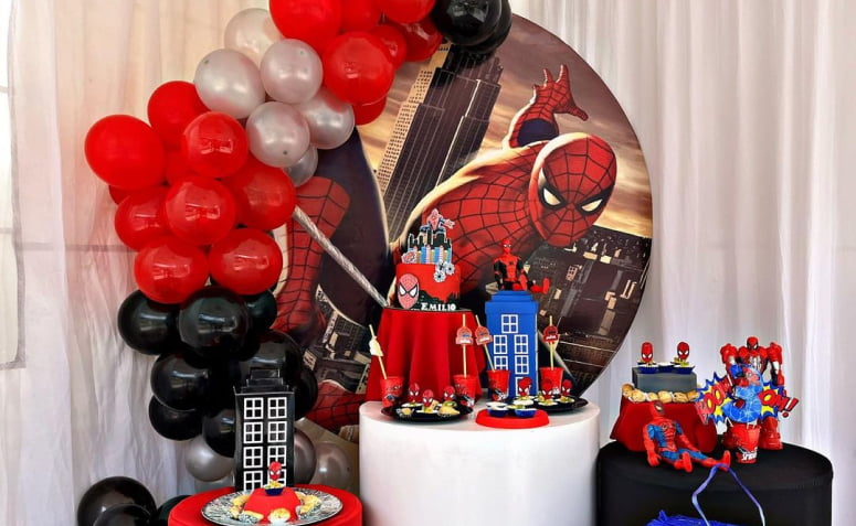 erros comuns na decoração simples do homem aranha